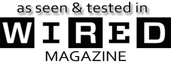 As Tested by Wired Magazine !
